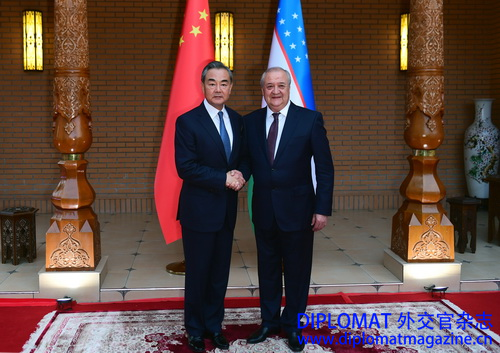 乌兹别克斯坦驻华使馆新馆落成，中乌双方外长出席并发表讲话