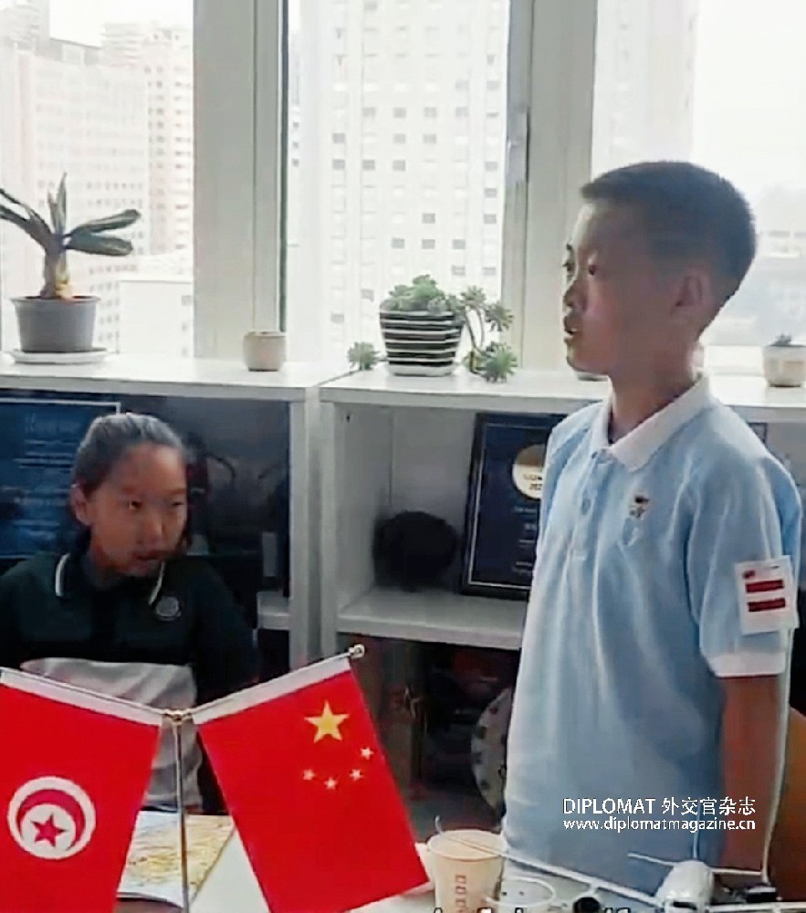 从小厨神到小发言人---记录我的儿子参加“使馆小飞侠“之旅